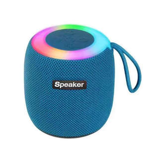 Mini haut-parleur Bluetooth portable SH-309 5W avec lumières <span class=keywords><strong>LED</strong></span> RGB, subwoofer, étanche, pour fêtes en extérieur, radio FM, prise en charge TF et USB - Product Image 1