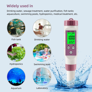 Medidor de pH 7 en 1 con Control por Aplicación, Batería, para Laboratorio y Agua Potable, Mide Temperatura, ORP, EC, TDS, Salinidad y Gravedad Específica - Product Image 6