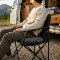 Coussin de siège Skylee imperméable en polymère haute performance pour chaise de bureau et siège de voiture, avec soutien du coccyx, pour extérieur, coussin de siège 4D Air Nest POE