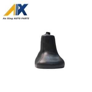 Đen bụi Bìa Hướng dẫn sử dụng bánh <span class=keywords><strong>Shifter</strong></span> khởi động thay thế da xe Gear Shift Knob Stick gaitor khởi động - Product Image 2