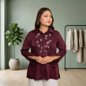 Camisa Elegante para Oficina para Mujer con Acabado Premium y Apariencia Estilizada, Compre Directamente del Proveedor - Product Image 3