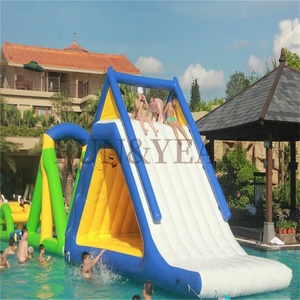 Juego flotante al aire libre, tobogán triangular <span class=keywords><strong>de</strong></span> agua flotante inflable, Parque Acuático flotante, tobogán acuático para <span class=keywords><strong>mar</strong></span> abierto - Product Image 4