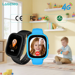 Lagenio สมาร์ทวอชสำหรับเด็ก, สมาร์ทวอชสำหรับเด็ก4G GPS ติดตาม SOS โหมดโรงเรียนกันน้ำ IP68 4G FCC CE ROHS - Product Image 1