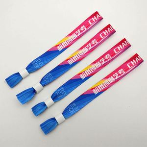 Pulseras de Poliéster Reciclado Personalizadas para Festivales, Diseño Personalizado, Novedades 2022 - Product Image 2