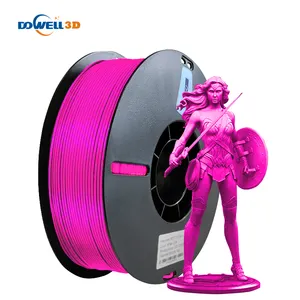 Dowell3d Black PLA 3D Printing Material 2.85mm High-Quality PLA Carbon Fiber ABS CF Filament professional 3D Printer Filament