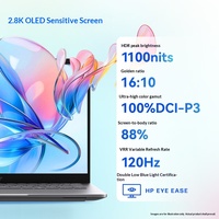 Stock en gros disponible : Nouveaux ordinateurs portables HP OmniBook Pro 14 AMD R7 2.8K 120Hz OLED avec caméra, clavier anglais, série professionnelle