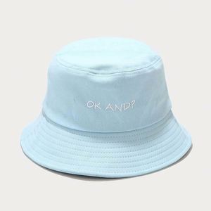 Sombrero de Pescador Liso de Moda 2021, Venta al por Mayor, Algodón, Logotipo Personalizado, Color, Sombreros de Pescador para Niños - Product Image 5