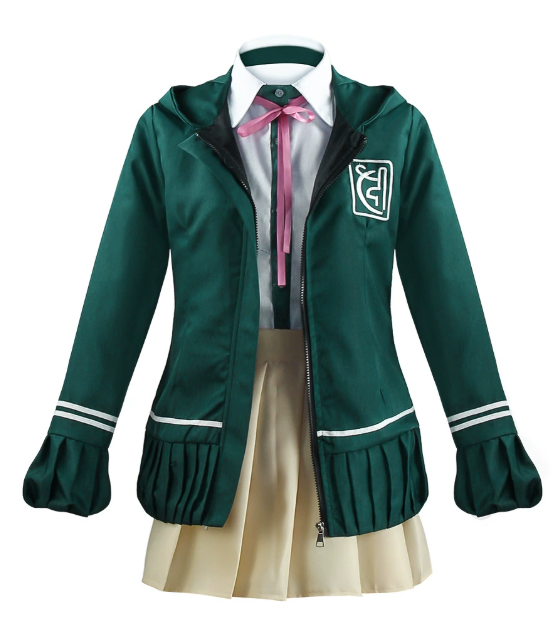 アニメ ダンガンロンパ 七海千秋 コスプレ 制服 ジャケット シャツ