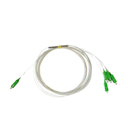 Répartiteur de fibre optique 1/4 1/8 1/16 1/32 LC SC APC UPC 0,9 mm Mini PLC Monomode avec connecteur SC Mini-module Répartiteur