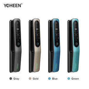 Smartsteps Wood Door Lock <strong>WiFi</strong> Face Smart Door Lock Biometric Fingerprint <strong>Doorlocks</strong> - Product Image 2