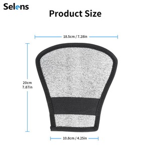 Hộp Tản Sáng 2 Trong 1 Selens, Tản Sáng Hình Chữ Nhật, Hai Mặt, Có Thể Gập Lại, Dùng Cho Đèn Tốc Độ - Product Image 3