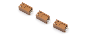 Conector de pines recto WAFER XHB (HA de altura aumentada) H:14.2mm 2P Marrón PA66 (1000PCS/Bolsa) - Product Image 3