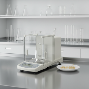 Máquina Analizadora de Oro Longteng ESJ220-4AM para Análisis de Pureza, Precisión de 0.0001g, Capacidad de 220g, Calibración Interna de Laboratorio - Product Image 3