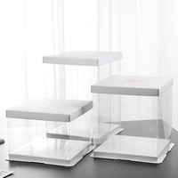 Boîte Cadeau Transparente en Gros pour Pâtisserie et Emballage Alimentaire avec Gaufrage et Revêtement UV, Matériaux Recyclés, Style Dossier