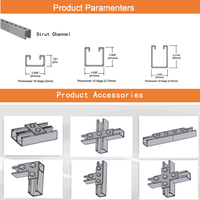 YANYUE Profilé en acier inoxydable SS304 41*21mm pour support de chemin de câbles de centre de données