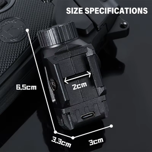 Linterna LED Recargable de 800LM con Construcción Metálica <span class=keywords><strong>para</strong></span> <span class=keywords><strong>Pistolas</strong></span> de Juguete, Edades 14+ Años - Product Image 4