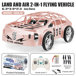 Flytec Y16 1/18 Auto RC Todoterreno, Vehículo de Control Remoto, Micro Auto RC Volador con Despegue y Aterrizaje con una Sola Tecla, Luces LED - Product Image 3