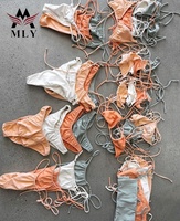 Oem/Odm Designer Badpak Bekende Merken Zwemkleding Vrouwen String Bikini Set