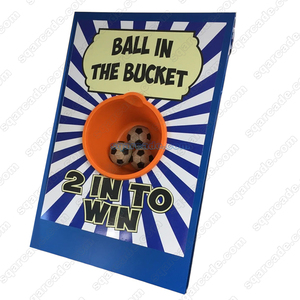 Palle di Neve Personalizzabili nel Secchio, Giochi da Luna Park, <span class=keywords><strong>Avventura</strong></span> all'Aperto con Lancio di Palline nel Secchio, Premio per Fiere e Luna Park - Product Image 2