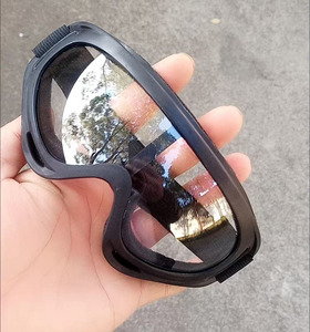 Kacamata ski taktis tahan pasir dengan lensa pelindung kacamata bersepeda - Product Image 6
