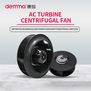 Ventilador Centrífugo de Curva Inversa de 220v CA, 9 Pulgadas, IP44, para Inversor Fotovoltaico, Gabinete de Almacenamiento de Energía de Tamaño Mediano - Product Image 1
