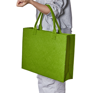 Nhà máy trực tiếp tùy chỉnh cảm thấy Dây Kéo Túi mua sắm túi cảm thấy cảm thấy Túi rượu tongcheng ozis - Product Image 5