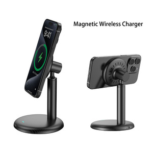 แท่นชาร์จแบบเร็ว Qi2แบบแม่เหล็ก15W สำหรับ Samsung iPhone 15 PRO MAX แท่นชาร์จไร้สาย - Product Image 1