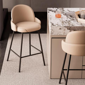 Taburetes Altos y Sillas <span class=keywords><strong>de</strong></span> Bar Modernas, Ligeras, Lujosas y <span class=keywords><strong>Sencillas</strong></span>, Ideales para Islas <span class=keywords><strong>de</strong></span> <span class=keywords><strong>Cocina</strong></span> o Bares Domésticos - Product Image 4