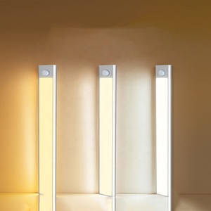 Corps de lampe en aluminium <span class=keywords><strong>Stick</strong></span> Veilleuse magnétique sans fil avec détecteur de mouvement et éclairage d'armoire - Product Image 6
