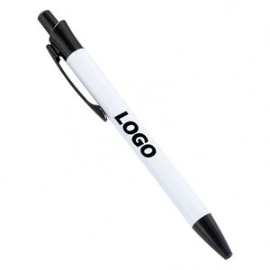 Customizable DIY Blank Silk Screen Printed Portable Metal Click <b>Pens</b> Aluminum Ballpoint <b>Pens</b> for Personalized Promotional Gifts - Product Image 1