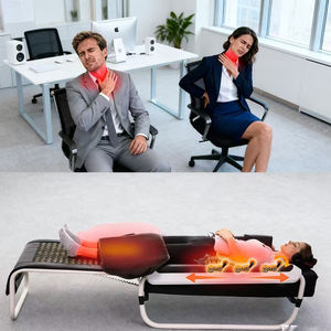 Lit de <span class=keywords><strong>massage</strong></span> thermique infrarouge pliable Cerage Smart V6 de style coréen avec rouleau de jade pour usage domestique - Product Image 3