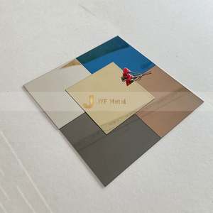EX350 Stainless Steel <b>Mirror</b> <b>Sheets</b> PVD Coating Color 8K <b>Mirror</b> Finish 201 304 316 Decorative Stainless Steel <b>Sheet</b> Plate - Product Image 3