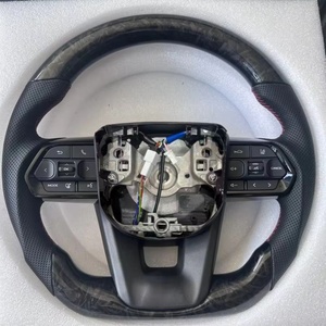 Volante de Fibra de Carbono Negro de Alta Gama para Toyota Hilux Revo LC 70 79 Land Cruiser Pick-up Fortuner - Product Image 6