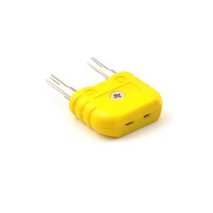 Jaune Mini K Type à Fiche Banane Ronde Thermomètre K-Type Thermocouple Adaptateur Plug - Product Image 5