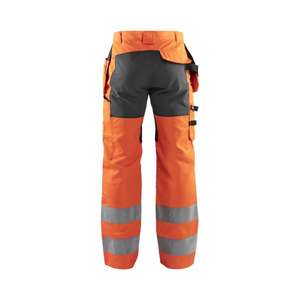 BLAKLADER - 155218115396C44 <b>Hi</b>-<b>Vis</b> tTrousers stretch <b>Orange</b>/Mid grey - EAN 7330509773673 <b>HI</b>-<b>VIS</b> WORKWEAR - Product Image 2