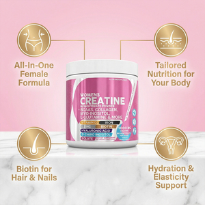 Creatina Monohidrato en Polvo <span class=keywords><strong>para</strong></span> Mujeres Fairir OEM, 5000mg/Por Cucharada, Suplemento Todo en Uno con Colágeno, <span class=keywords><strong>BCAA</strong></span>, Ácido Hialurónico - Product Image 3