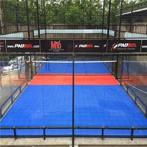 Jsmc các New toàn cảnh mái chèo sân tennis Hot Bán padel sân tennis bởi padel chi phí giá - Product Image 6