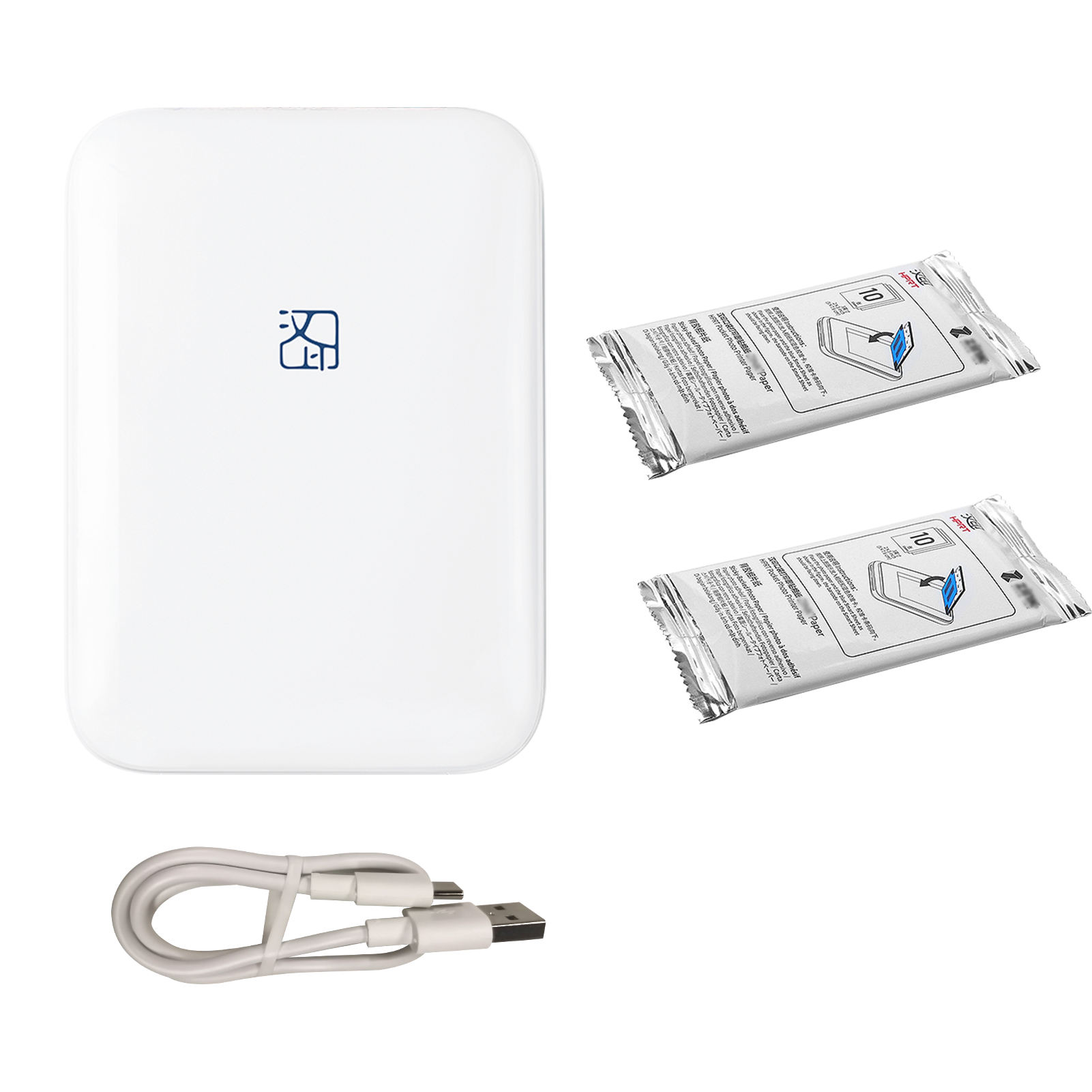 Blanco con papel de 25 hojas