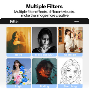 Muti Màu 8x Zoom 2.8 Inch Màn Hình HD 64 Triệu Pixels Video Sáng Tạo Nhỏ Gọn Kỹ Thuật Số CCD Máy Ảnh Với 1500MAh Pin - Product Image 5