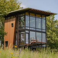 Maison Modulaire Préfabriquée Conteneurisée à Prix Compétitif, Portable, Moderne, Luxe, Respirante, 10ft, 20ft, 40ft, pour École