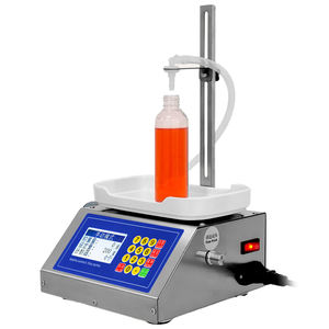 เครื่องบรรจุแบบกึ่งอัตโนมัติชนิดปั๊มเพอริสตัลติก พร้อมเครื่องชั่งน้ำหนักและตัวนับ สำหรับกาว ยาทาเล็บ น้ำหอม และน้ำมัน - Product Image 5