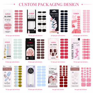 Adesivi per Unghie Fengshangmei di Qualità Professionale, Senza HEMA, Effetto Sfumato Rosa, Gel Semi-Polimerizzato - Product Image 5