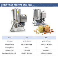 Machine à broyer les billes de chocolat verticale LST 30/50 kg avec pompe PLC, machine à broyer le chocolat, roulement pour raffinage des fèves de cacao