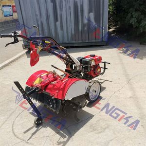 Tengka 2024 New Hot Selling 170f 4 Gears Gasoline Mini <b>Walking</b> Tractor Power Tiller - Product Image 2