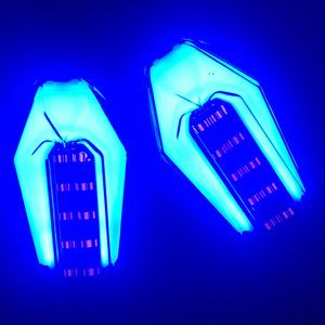 Clignotants led universels pour motos, feux avant et arrière, pour <span class=keywords><strong>Harley</strong></span>, Yamaha, Suzuki, 12 v - Product Image 6