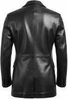 Veste en cuir marron pour homme, en similicuir PU, style motard, personnalisable OEM ODM, vente en gros, vêtement d'extérieur pour l'automne et le travail