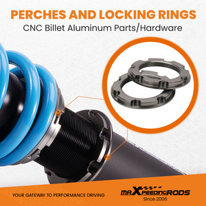 Amortiguadores Ajustables MaXpeedingrods, Suspensión Coilover para BMW Serie 5 (E60) 525xi 528xi 530xi 535xi 525xd <span class=keywords><strong>530xd</strong></span> 535xd 2004-2010 - Product Image 5