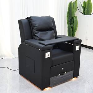 Fauteuil de pédicure électrique inclinable avec lavabo intégré pour salon de beauté - Équipement et mobilier de vente directe - Product Image 2