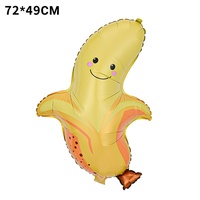 Watermeloen Ananas Sinaasappel Banaan Aardbei Ballonnen Fruit Mylar Ballonnen Hawaiiaans Zomerfeest Verjaardag Decoratie Benodigdheden