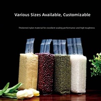 Sacs sous vide personnalisés pour riz, sacs sous vide épaissis pour briques de riz, sacs d'emballage sous vide pour riz en gros